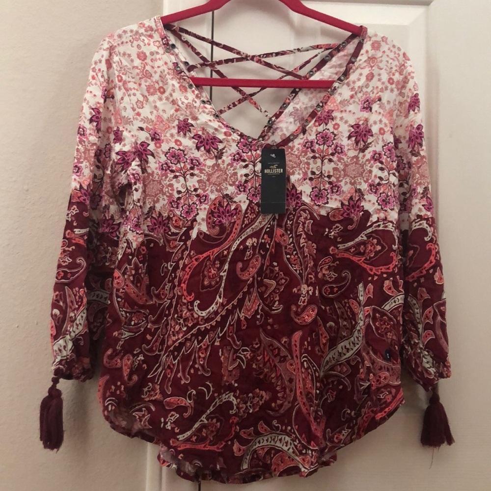 Floral Long-sleeve from Hollister